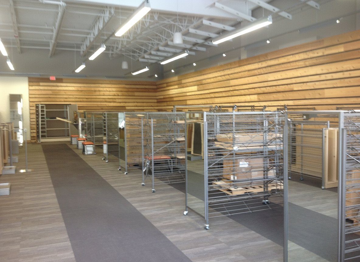 DSW interior view, Collegeville, PA